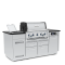 Broil King Imperial QS 590i Natural Gas Island Grill - 698887 NG
