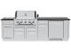 Broil King Outdoor Kitchen Island Imperial S 590iF Grill - 896844F LP