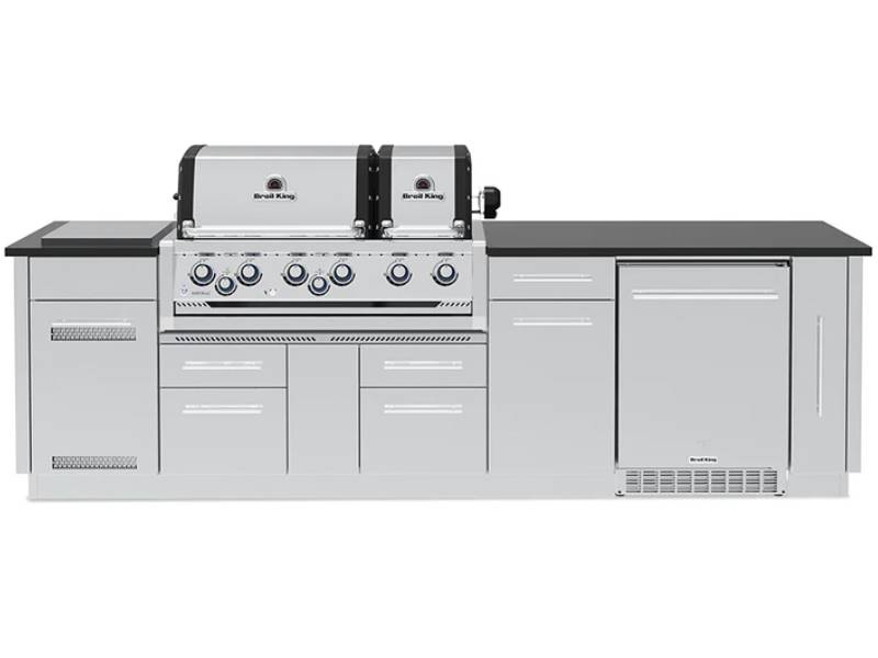Broil King Outdoor Kitchen Island Imperial S 690iF Grill - 897844F LP