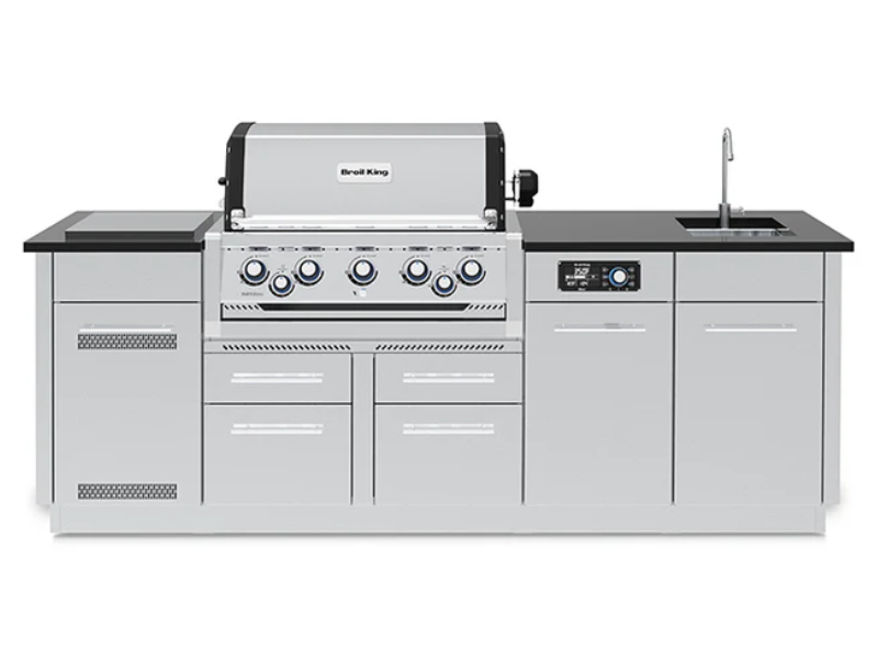 Broil King Imperial QS 590iE 5 Burner Natural Gas Grill - 696847E NG