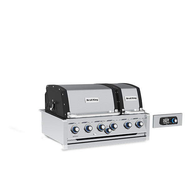 44" Broil King Imperial QS 670 Built-In Liquid Propane Grill  - 699774 LP