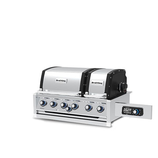 44" Broil King Imperial QS 670 Built-In Liquid Propane Grill  - 699774 LP