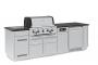 Broil King Imperial QS 590iF Liquid Propane Island Gas Grill - 696844F LP