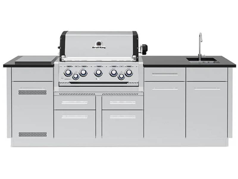 Broil King Outdoor Kitchen Imperial S 590iE Island Grill - 896844E LP