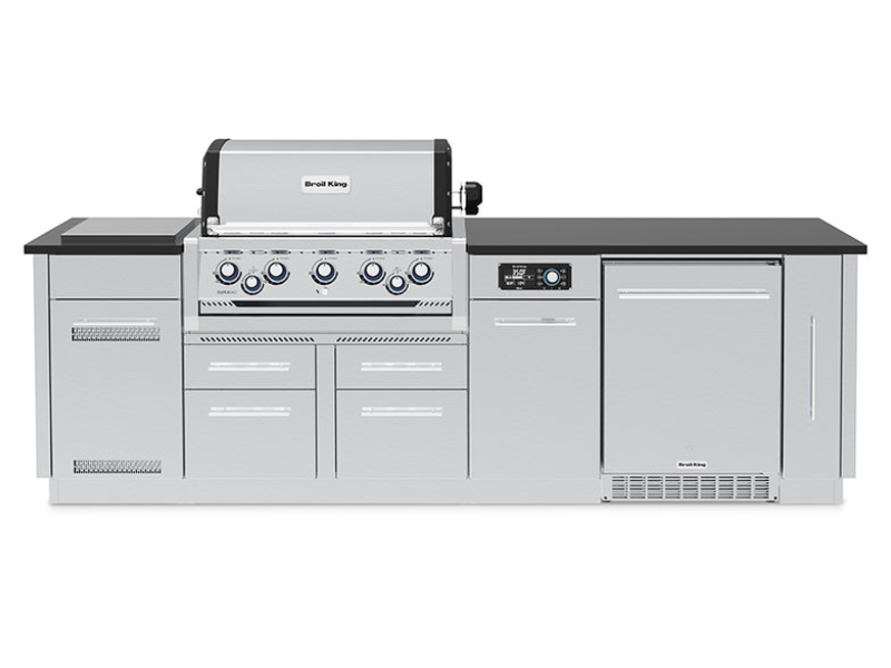 Broil King Imperial QS 590iF Natural Gas Island Grill - 696847F NG
