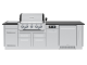 Broil King Imperial QS 590iF Natural Gas Island Grill - 696847F NG