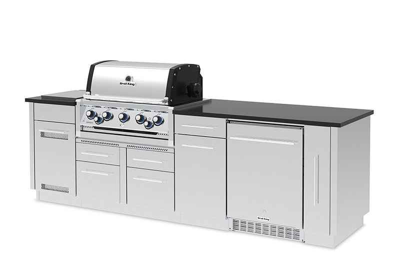 Broil King Outdoor Kitchen Island Imperial S 590iF Grill - 896847F NG