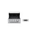 38" Broil King Imperial QS 570 Built-In Liquid Propane Grill - 698774 LP
