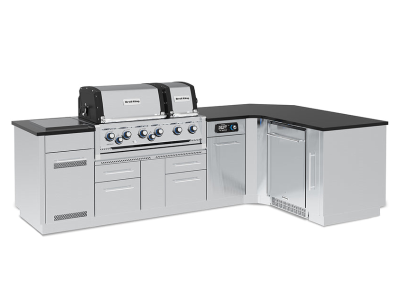 Broil King Imperial QS 690iG Liquid Propane Island Gas Grill - 697844G LP