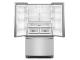 36" Whirlpool 20 Cu. Ft. French Door Bottom Mount Counter Depth Refrigerator - WRFC2036RZ
