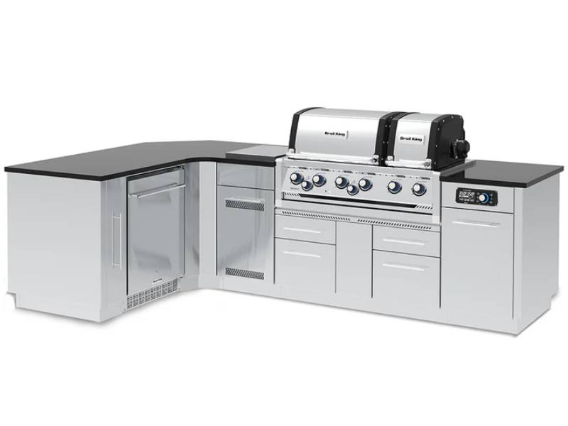 Broil King Imperial QS 690iJ Outdoor Kitchen Island Grill - 697844J LP