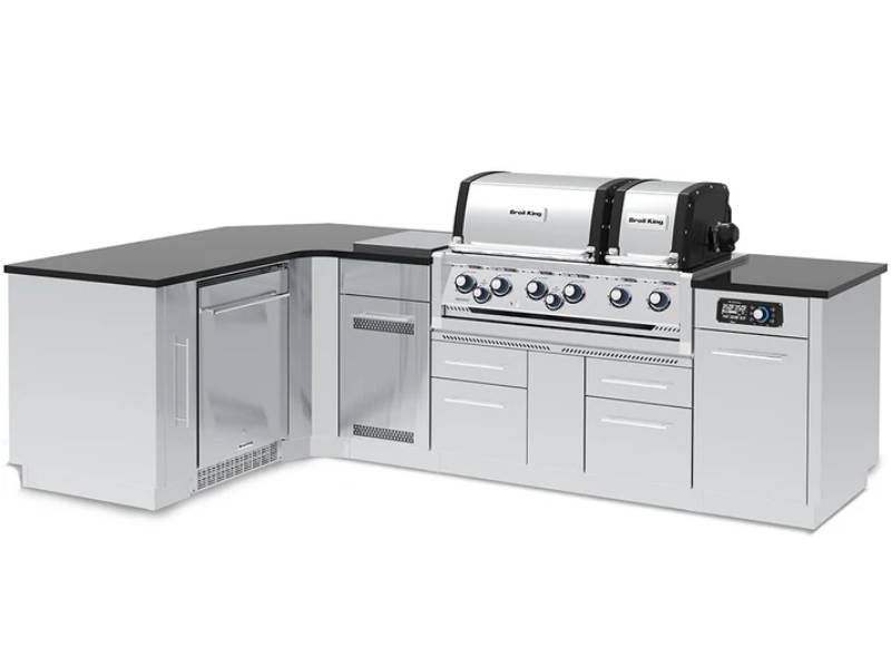 Broil King Imperial QS 690iJ Outdoor Kitchen Island Grill - 697847J NG