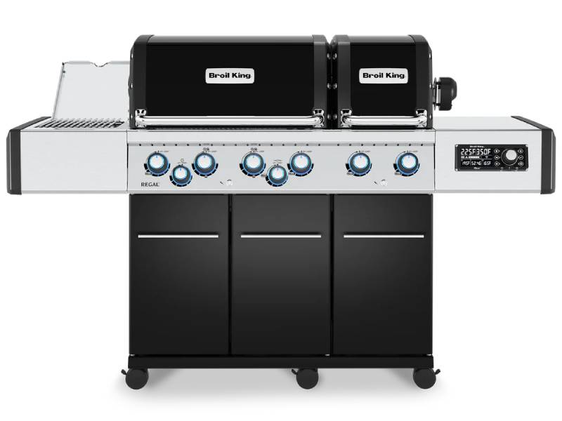 Broil King Regal Q 690 Pro Infrared 6-Burner Propane Gas BBQ Grill  - 689247 NG