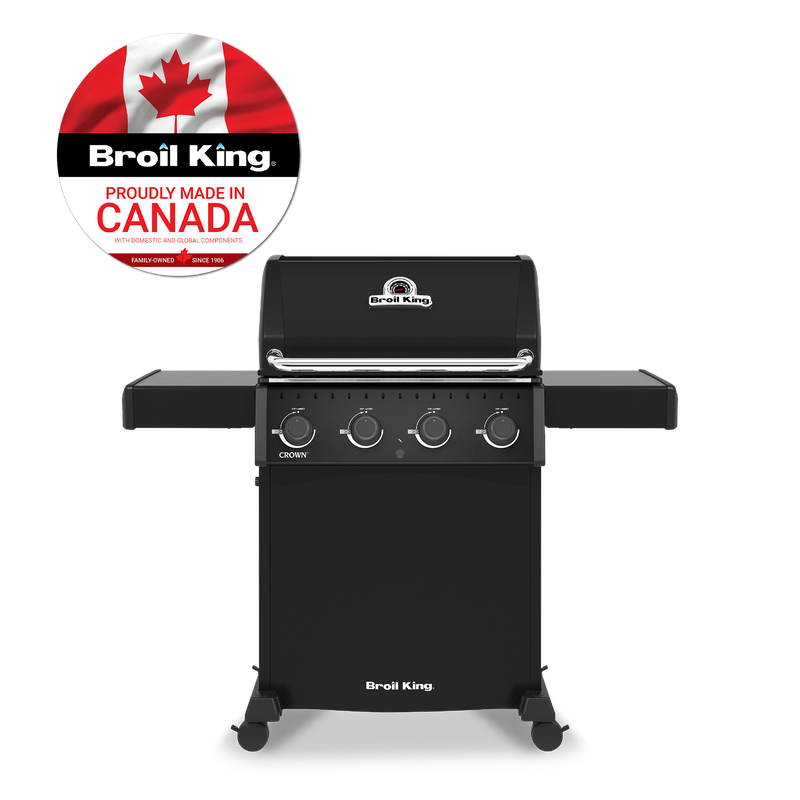 Broil King Crown 410 Shadow 4 Burner Natural Gas Grill - 865057