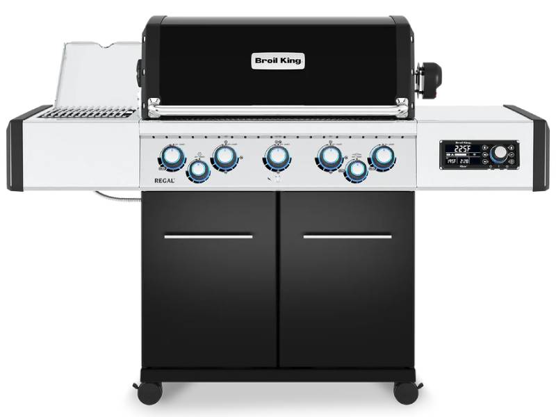 Broil King Regal Q 590 Pro Infrared Freestanding Liquid Propane Grill - 688244 LP