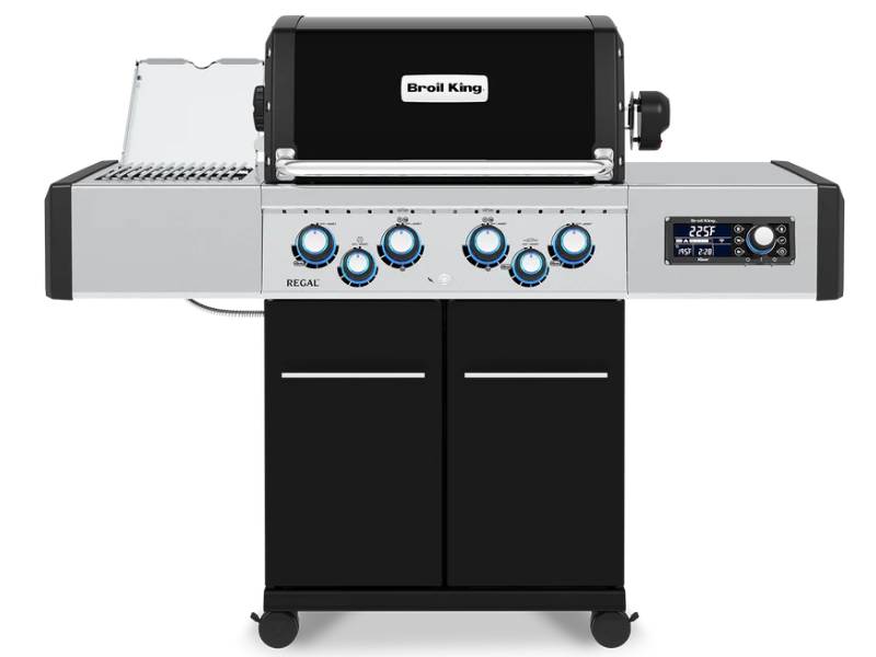 Broil King Regal Q 490 Pro Infrared Freestanding Liquid Propane Grill - 687244 LP