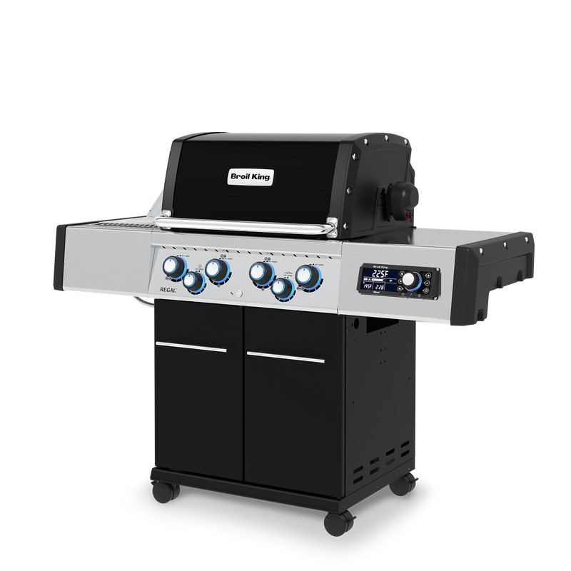 Broil King Regal Q 490 Pro Infrared Freestanding Liquid Propane Grill - 687244 LP