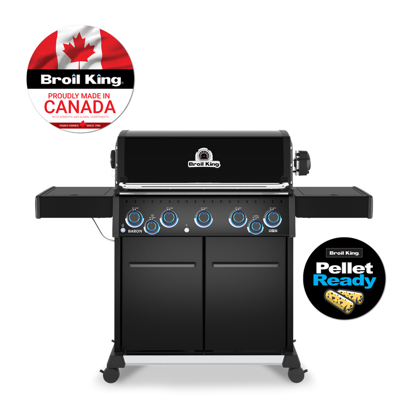 Broil King Baron 590 Pro Shadow Liquid Propane Grill - 675144 LP