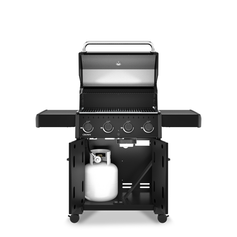 Broil King Crown 420 Shadow 4 Burner Liquide Propane Grill - 865154 LP