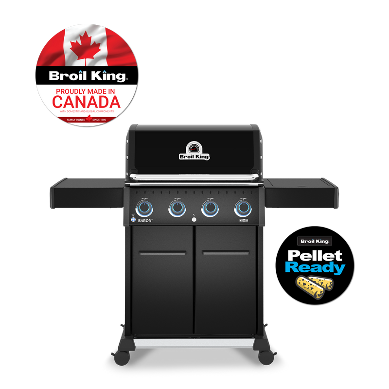 Broil King Baron 420 Pro Shadow Freestanding Gas Grill - 674114 LP