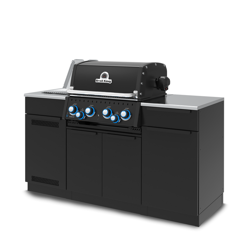 Broil King Baron 490i IR Shadow Natural Gas Grill - 875847 NG