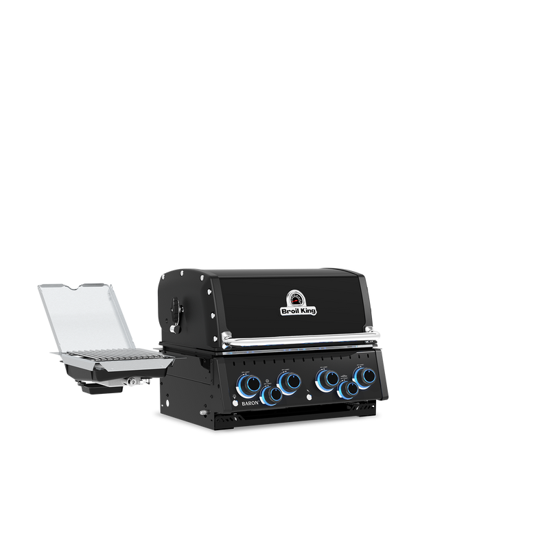 28" Broil King Baron 490 Shadow IR Built-In Liquid Propane Grill - 875644 LP