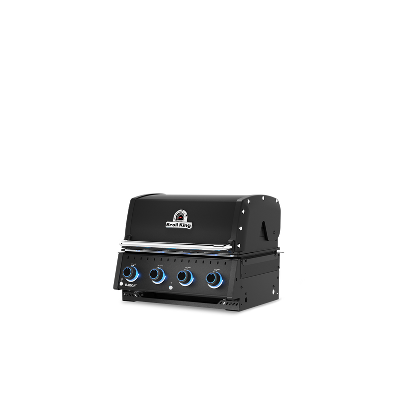 28" Broil King Baron 420 Shadow IR Built-In Liquid Propane Grill - 875614 LP
