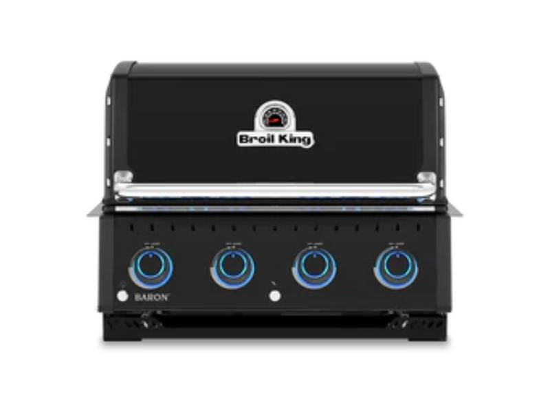 28" Broil King Baron 420 Shadow IR Built-In Liquid Propane Grill - 875614 LP