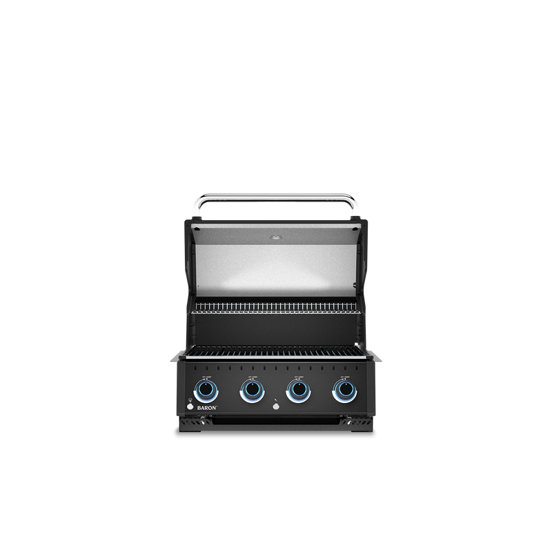 28" Broil King Baron 420 Shadow IR Built-In Natural Gas Grill- 875617 NG
