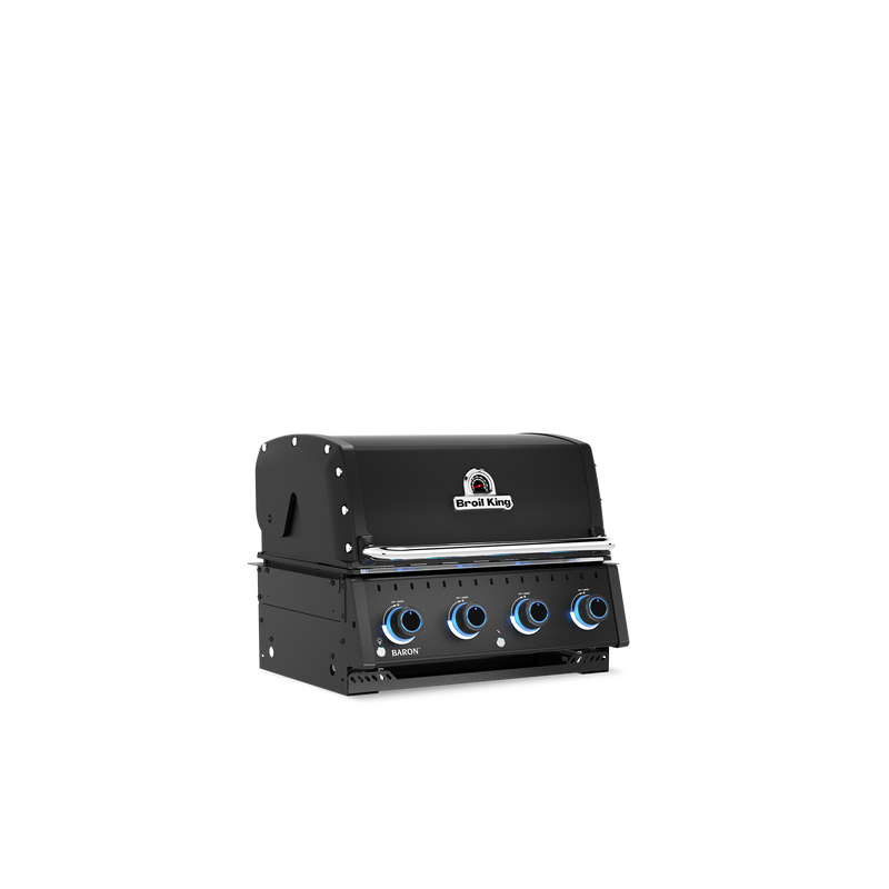 28" Broil King Baron 420 Shadow IR Built-In Natural Gas Grill- 875617 NG