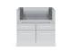 Broil King 4 Burner Stainless Steel Cabinet - 805600