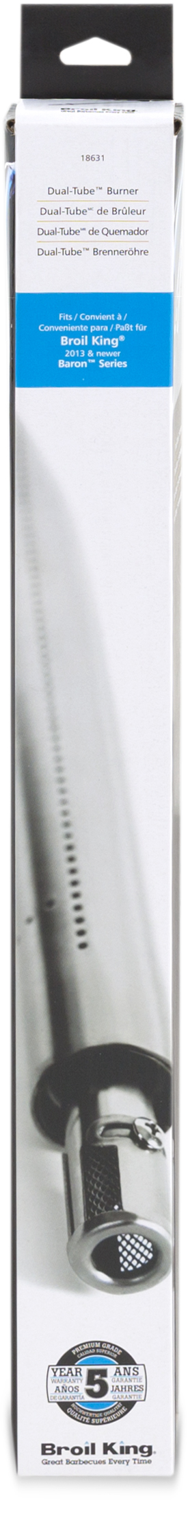 Broil King Baron / Crown Dual Tube Burner - 18631