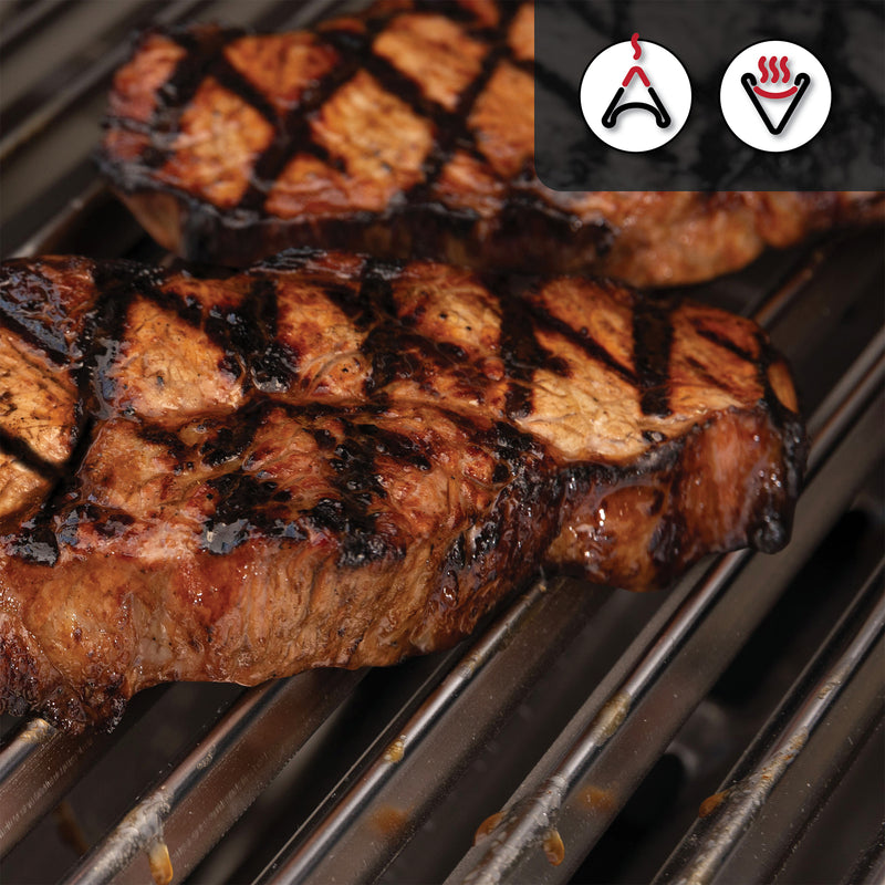 Broil King V-Shaped Stainless Steel Cooking Grids - 11341