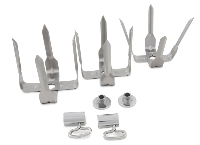 Broil King Stainless Steel Mega Rotisserie Forks - 50500
