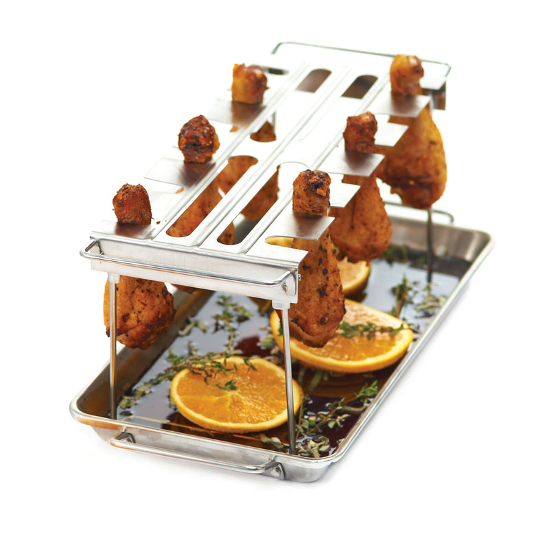 Broil King Wing Rack and Pan - 64152