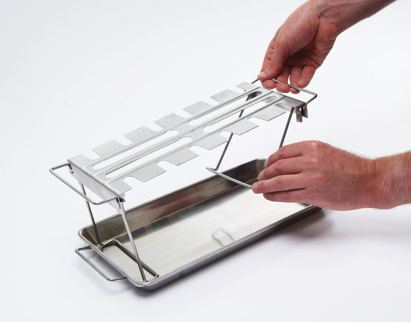 Broil King Wing Rack and Pan - 64152