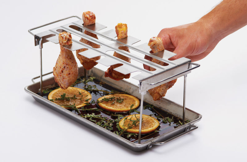 Broil King Wing Rack and Pan - 64152