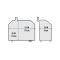 Broil King Premium Grill Cover for Regal Pellet 500 - 67069