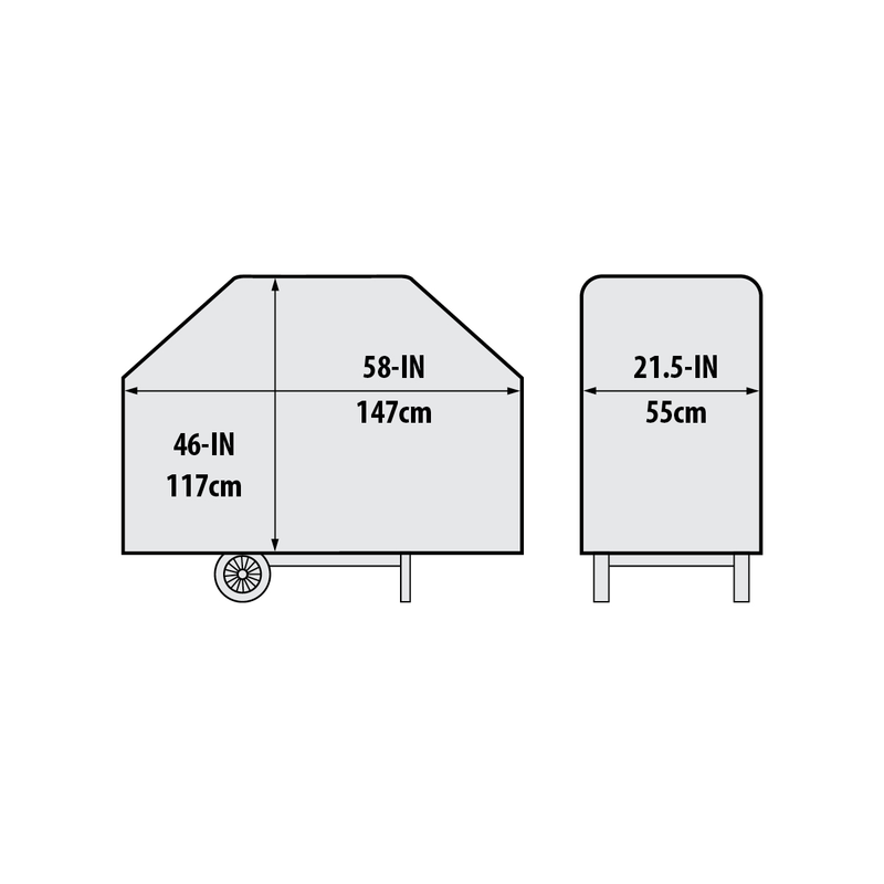 Broil King Grill Cover for Baron / Crown / Signet / Sovereign 400 - 67487