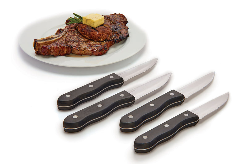 Broil King Stainless Steel Set of 4 Steak Knives - 64935