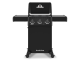 Broil King Crown 310 Shadow Natural Gas Grill in Black - 864957 NG