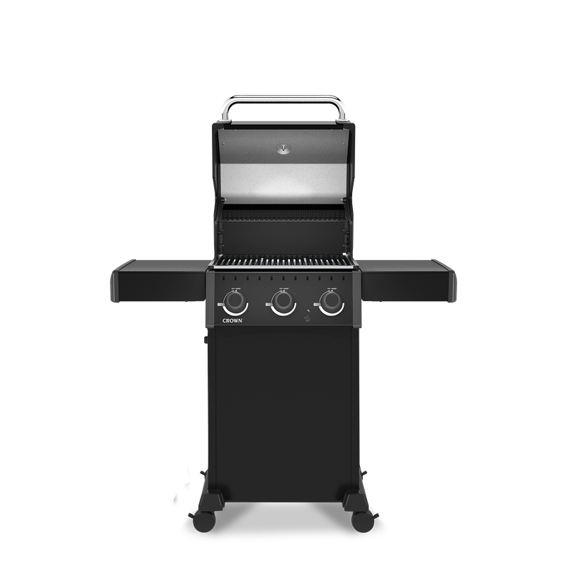 Broil King Crown 310 Shadow Natural Gas Grill in Black - 864957 NG