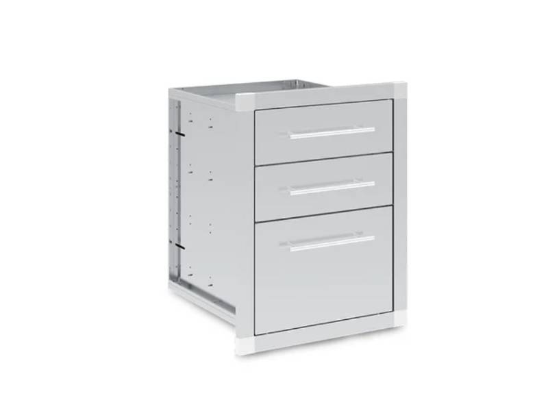 Broil King Enclosed 3 Drawer Assembly - 800510