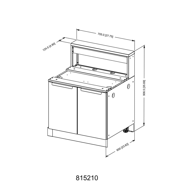 Broil King 4 Burner Baron Cabinet - 815210
