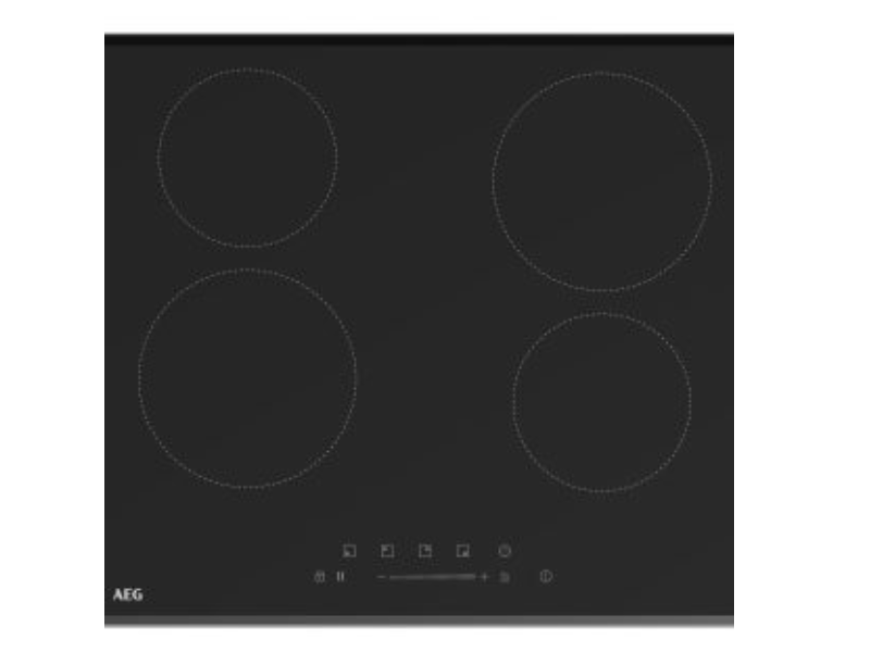 AEG Ceramic Electric Cooktop - HK6400BT