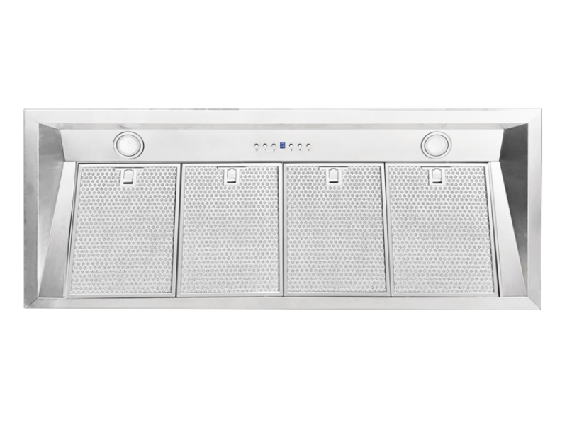 44" Aviva 1000 CFM Power Pack Cabinet Insert Hood in Stainless Steel - AVP44108PS2