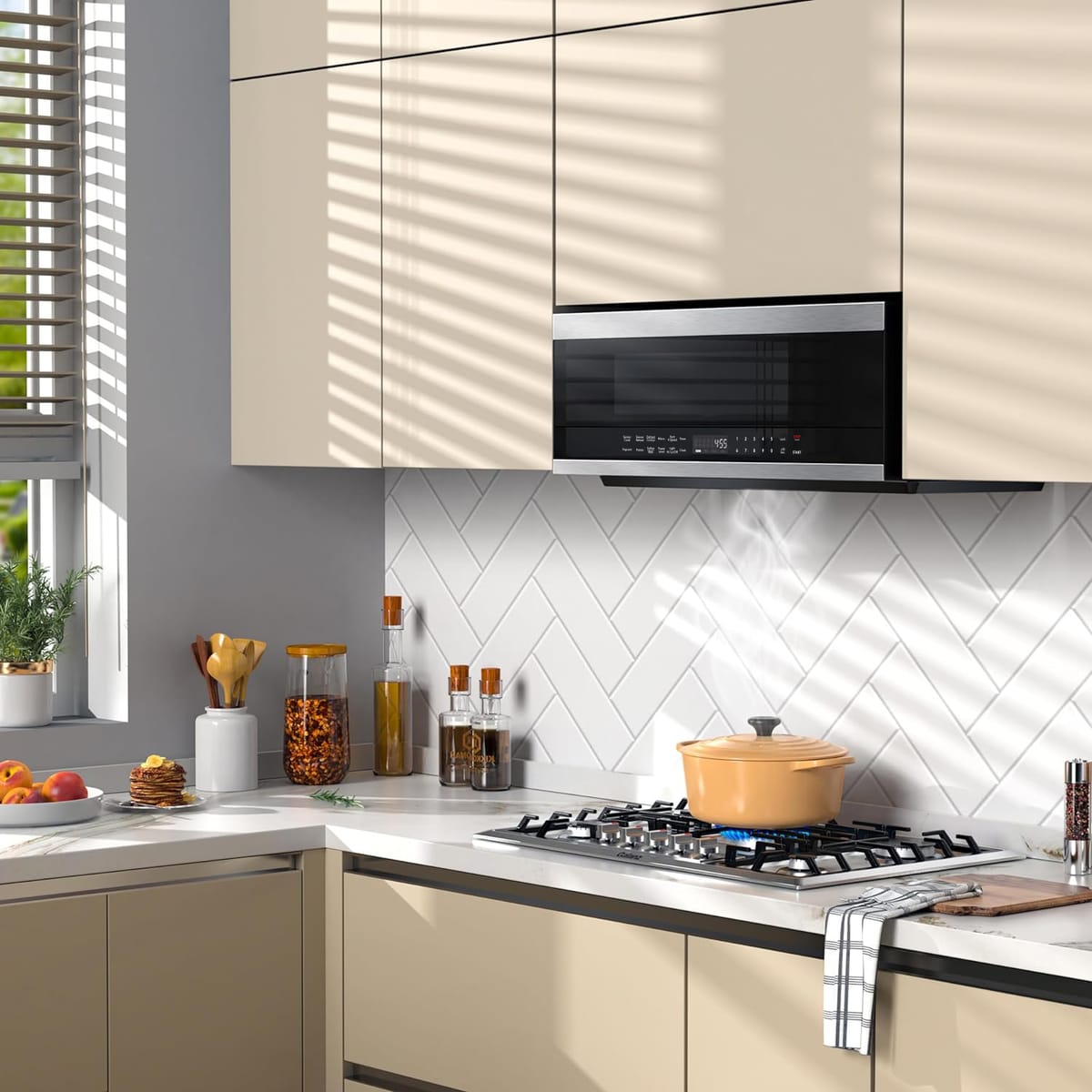 30" Aviva 1.2 Cu. Ft. Over The Range Microwave - AOTRS304SB