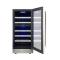 15" Aviva Dual Zone Wine Cellar in Stainless Steel - ABWC232SS