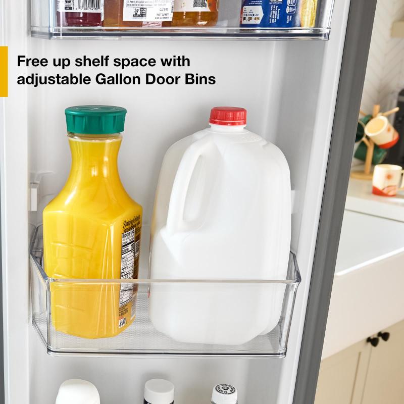 36" Whirlpool 29 Cu. Ft. Family-Sized Capacity French Door Refrigerator - WRMF3536SV