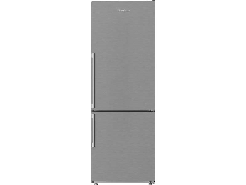 24" Blomberg 11.43 cu.ft. Capacity  Bottom Freezer Refrigerator in Stainless Steel -  BRFB1045SS